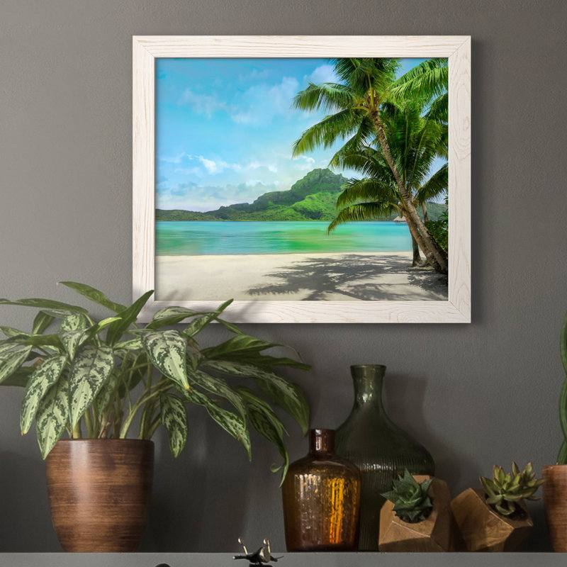 «Get There» par J Paul - reproduction de photo sur papier encadrée, H 20 po x l 17 po x P 1,5 po, Cadre blanc, Pas de tapis