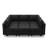 Ancram 9-Seats Large Faux Leather Sofa Bed Sleeper Storage Couch Convertible Memory Foam Modular Sofa Sectional Sofa For Livingroom Bedroom-811424133