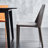 Gray Solid back side Chair(Set of 2)