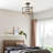 Marrio 2-Light Crystal Semi Flush Mount
