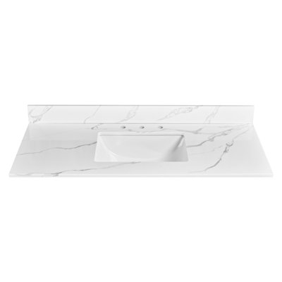 Savannah 48 In. X 22 In. Integrated Single Sink Vanity Top