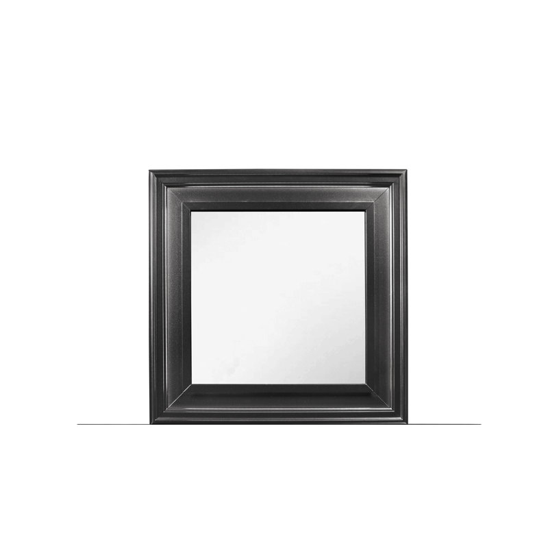 Metallic Grey Mirror For Bedroom