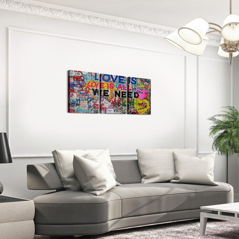 3 Piece Wrapped Canvas Set