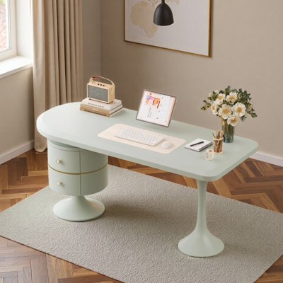 Modern Light Luxury Durable Thick Irregular Desk