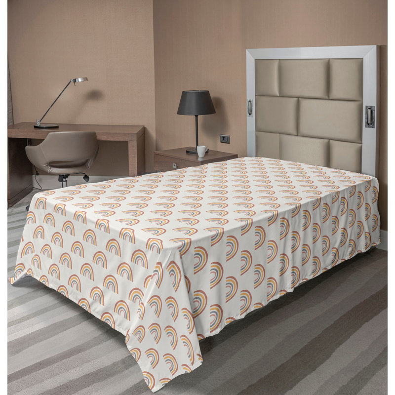 Drap plat Ambesonne, Drap plat pour lit simple TG