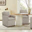 Fauteuil l 23,23 po avec roulettes Bobbi-491686407