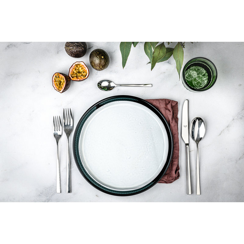 Atena 20-Piece Mirror Finish Stainless Steel Flatware Set