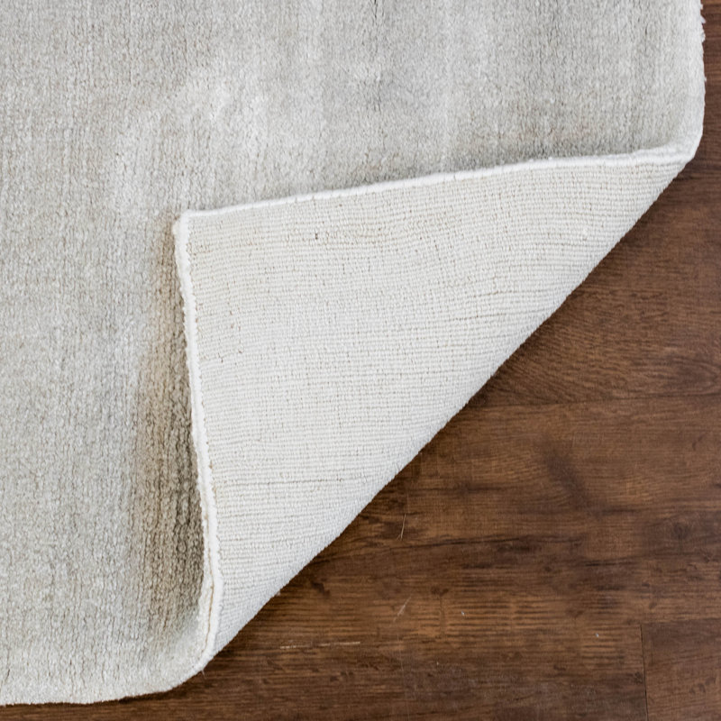 Area Rug in Gray, Rectangle 10' x 14', Nylon