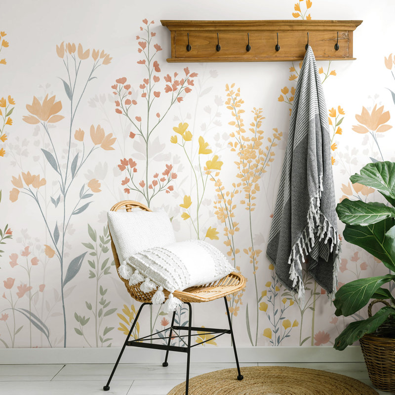 Murale Meadow Rise, Orange