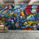Peinture murale vibrante Graffi Street Paint