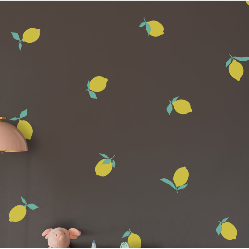 Food & Beverage Non-Wall Damaging Accent, Yellow