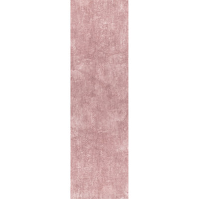 Loni Solid Machine Washable Runner Shag Rug for Living Room Bedroom Dining Room Nursery Entryway Hallway