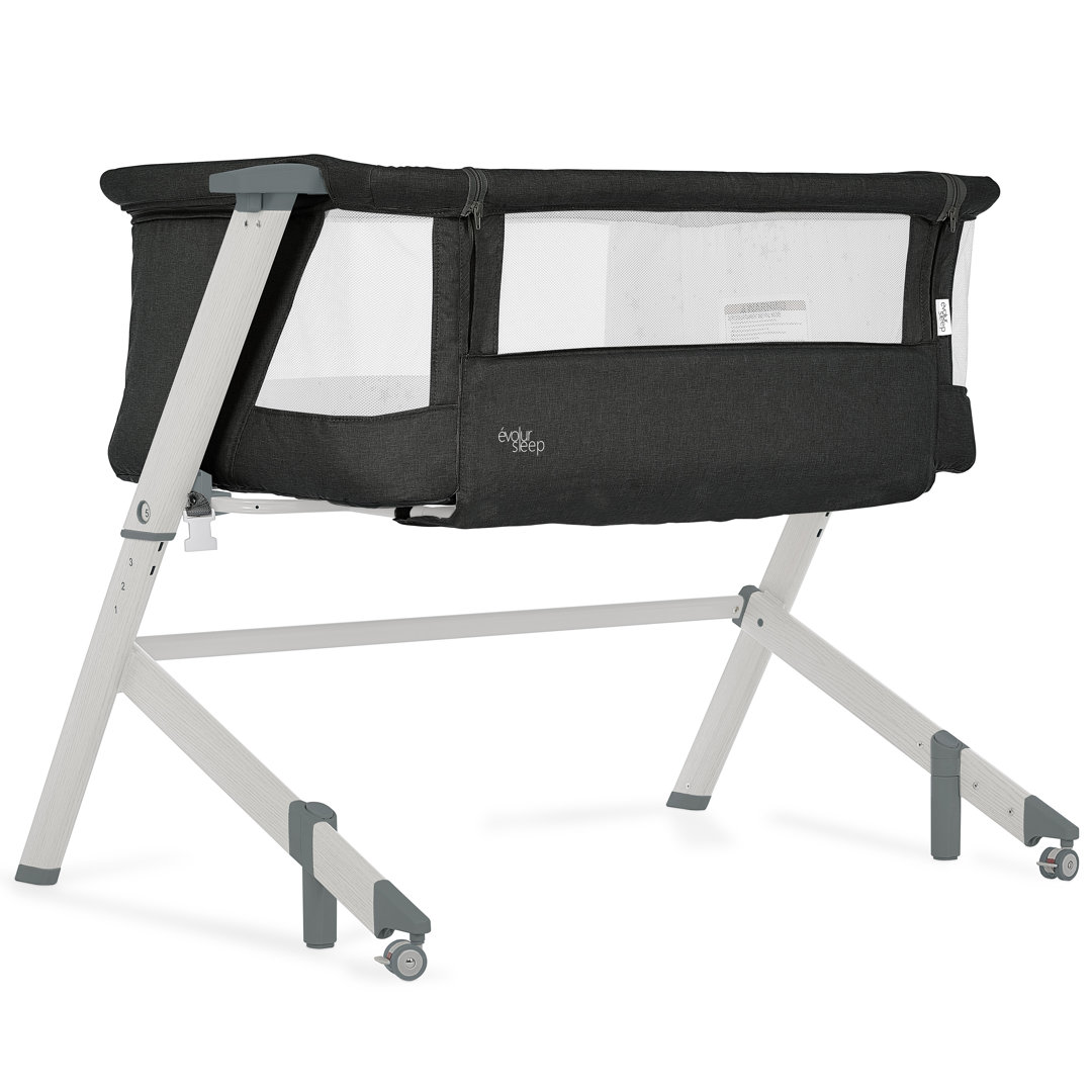 Steller Bassinet with Mattress and Stand Evolur 