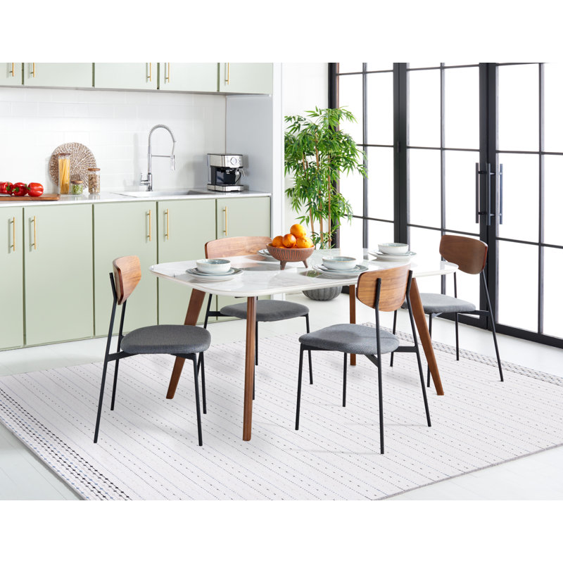 Tapis rayé en coton Breckenridge, Rectangle 8 pi x 10 pi