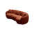 Chenille orange