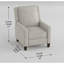 Chaise inclinable Modern Home Furniture-1799946751