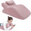Coussin ergonomique en mousse à mémoire de forme avec appui-tête - Support réglable pour le confort du dos, du cou et de la tête