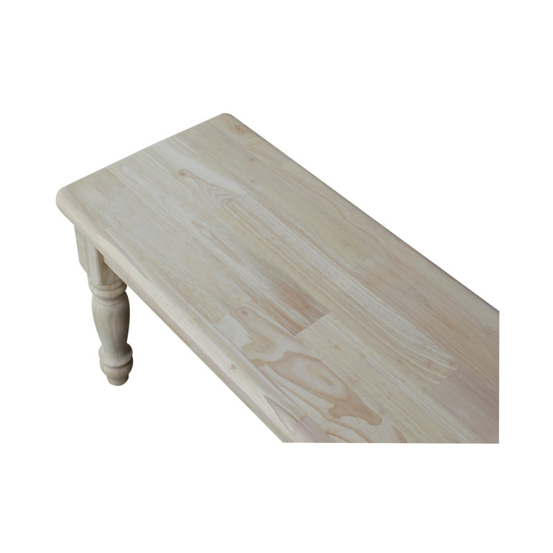 Mary-Jo Solid Wood Bench, 18" H x 72" W x 14" D