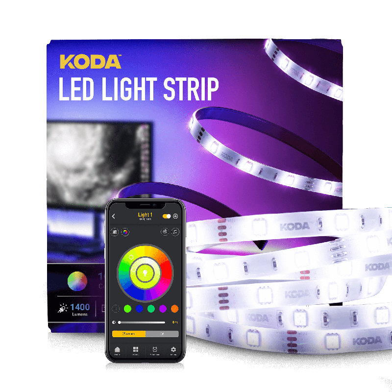 Smart LED Strip Light Kit, 32.8 ft