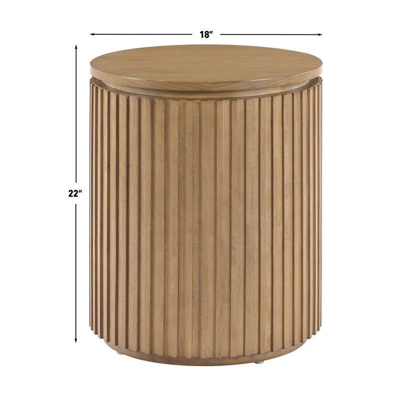 Table de bout, Brun