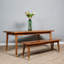 Aryas Solid Wood Storage Bench-1052346992