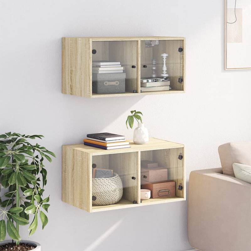 Mataya Rectangle Accent Cabinet, Sonoma Oak