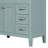 Renauda 35.98'' Single Bathroom Vanity with Ceramic Top-73058734