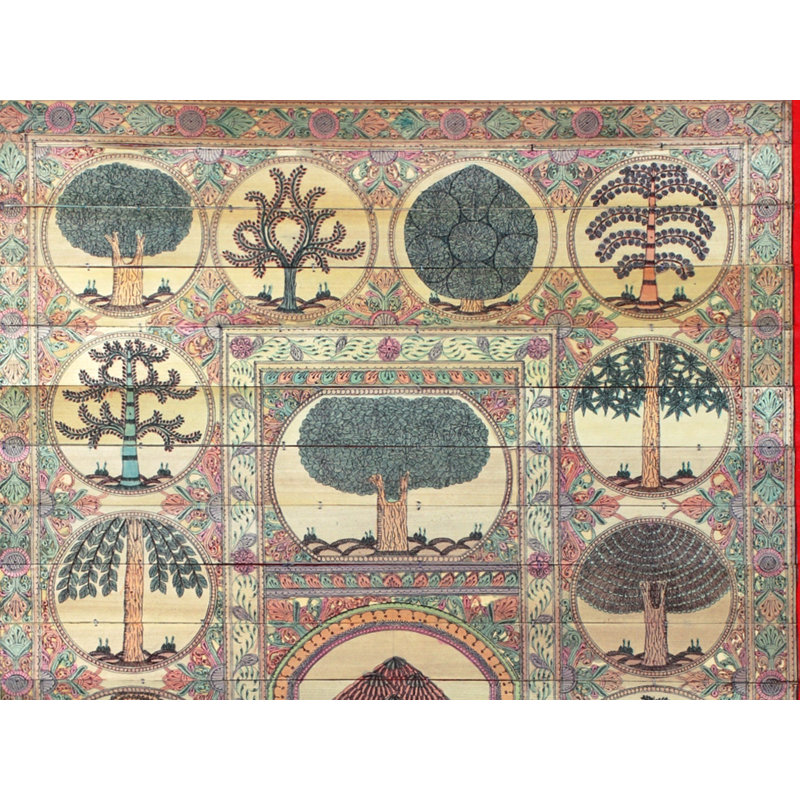 Arbres attrayants | Paata, peinture de l'Orissa