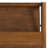 Helsel Walnut Magazine Rack Side Table