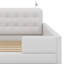 Lit plateforme tapissier avec lampes de lecture-330078131