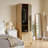 Wardrobe Armoire Closet With Mirror and Storage Shelves