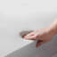 Banc rembourré en cuir véritable-99695339