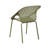 Updike Outdoor 3-Piece Plastic Bistro Dining Set With Iron-Leg Chairs-124928044