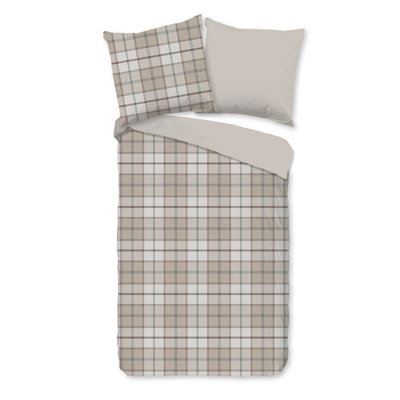 Cotton Abstract Duvet Cover with Pillowcases