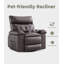 Fauteuil inclinable à bascule avec chaleur et massage, fauteuil surdimensionné manuel avec télécommande pour salon et chambre de bébé-1253376226