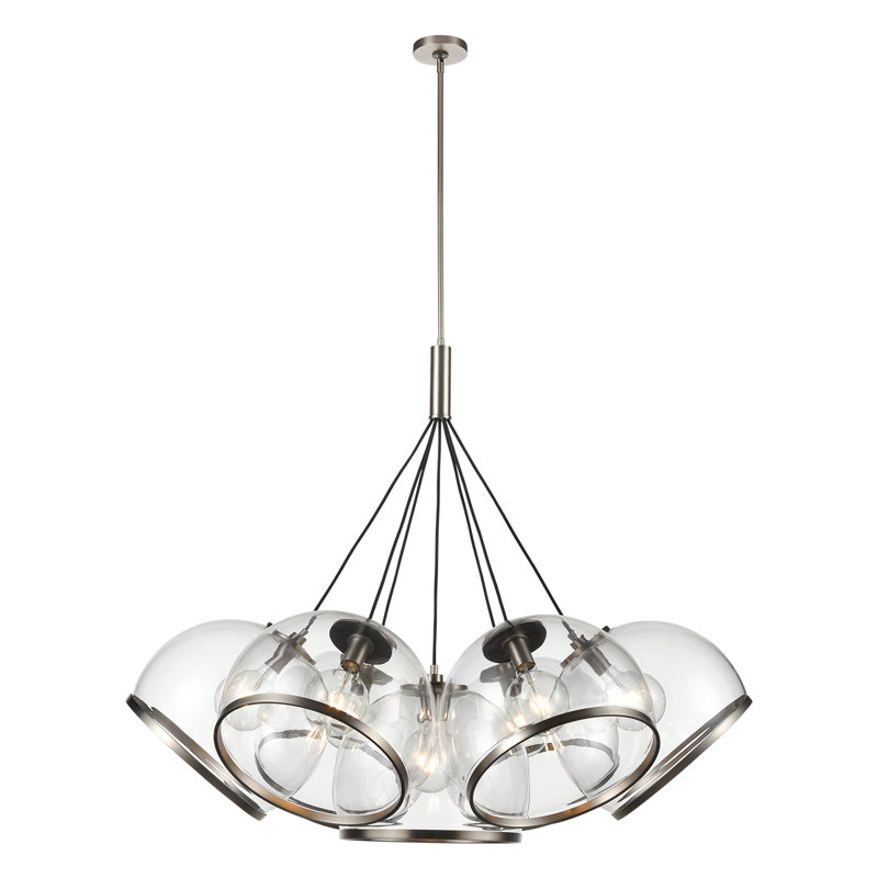 Coast 7 - Light Cluster Pendant, Aged Nickel