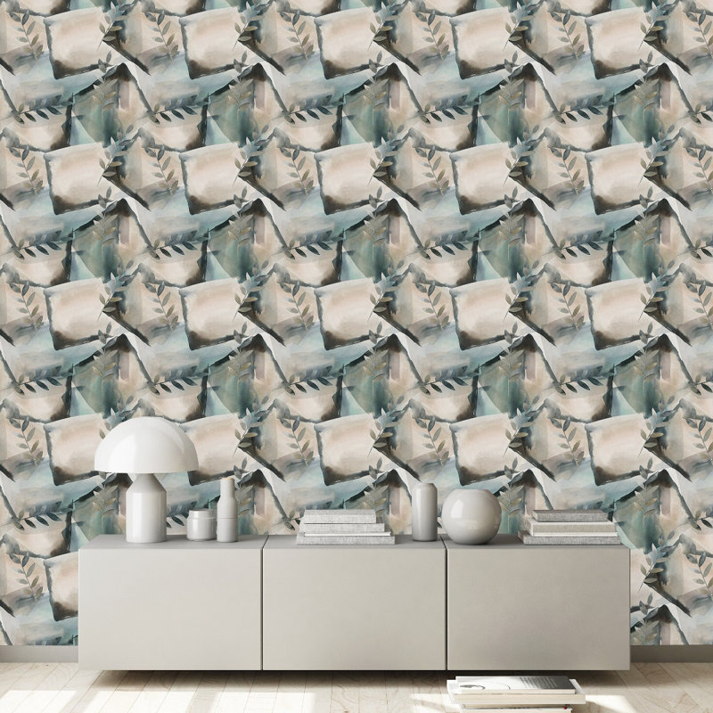 Panneau de papier peint, L 2,08 pi x L 10,42 pi