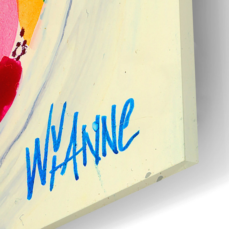 «Who Me» par Wyanne, H 12 po x l 12 po x P 0,13 po