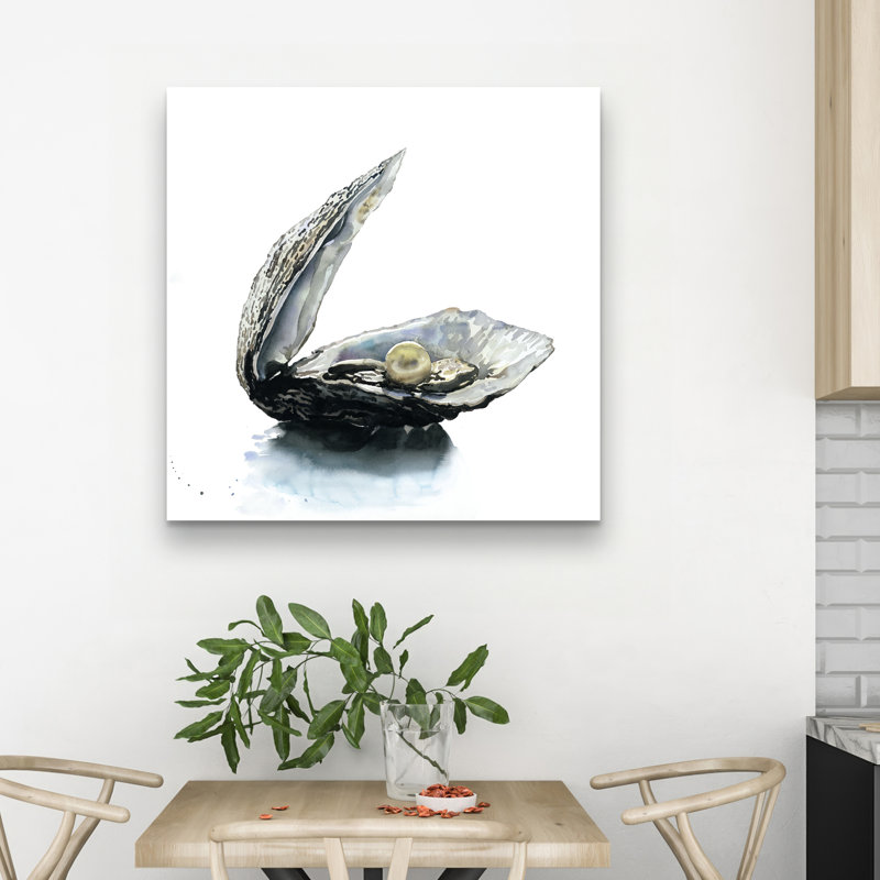 Pearl oyster - 32"x32" art on canvas