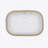 22" X 15.25" White Ceramic Undermount Bathroom Sink With Overflow