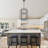 2-Tiers Large 10- Light Dimmable Farmhouse Lantern Square/Rectangle Chandelier-602201945-585117003