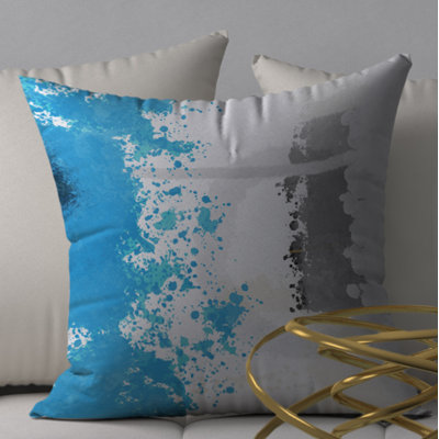 Magnifique housse de coussin carrée magique/insert