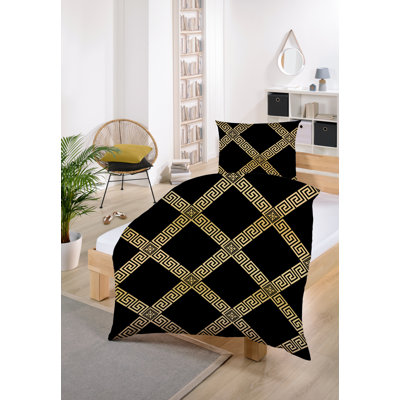 Emery Geometric Shapes Duvet Cover Set with Pillowcases