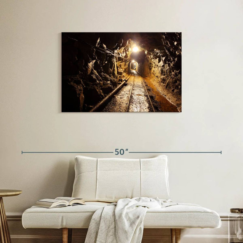 Lilie Mine Tunnel, 24" H x 36" W