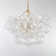 Yavette 6 - Light Dimmable Modern Cluster Glass Chandelier
