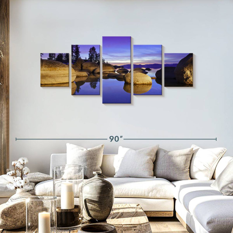 Port de sable d'Alvord Lake Tahoe, H 30 po x l 68 po