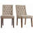 Aldrina 6 - Person Four Leg Dining Set