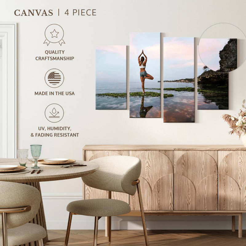 Yoga by the sea Sireci, H 42 po x l 68 po