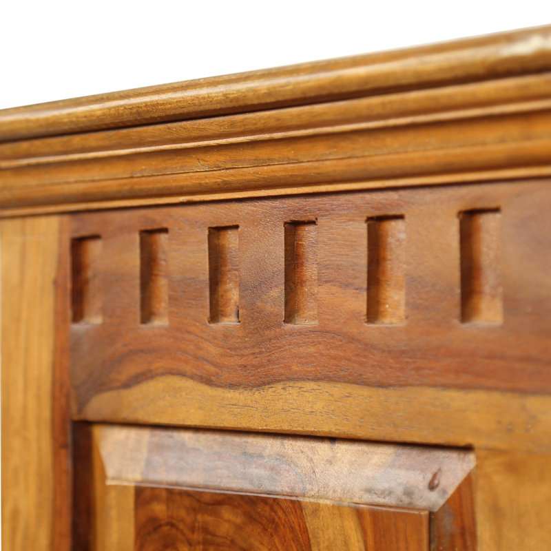 Teleah Solid Wood Platform Bed