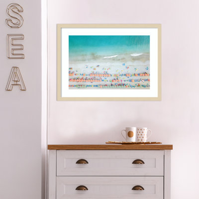 «Monterosso 6» par Rachel Dowd, reproduction d'art encadrée